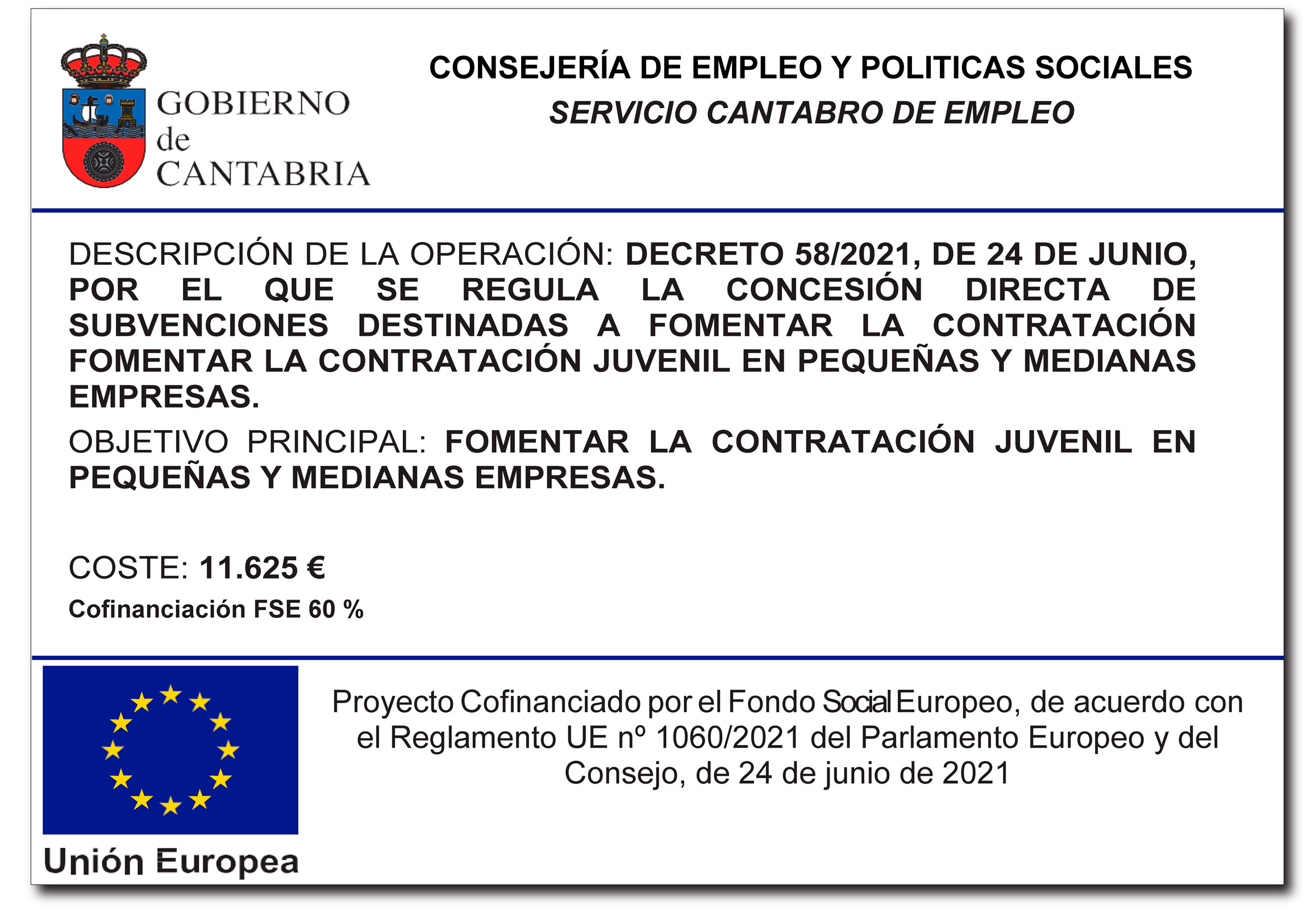 Subvención Jovenes.